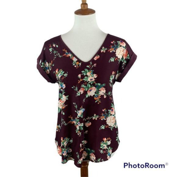 Metaphor Floral top womens size small